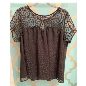 TORRID black star top